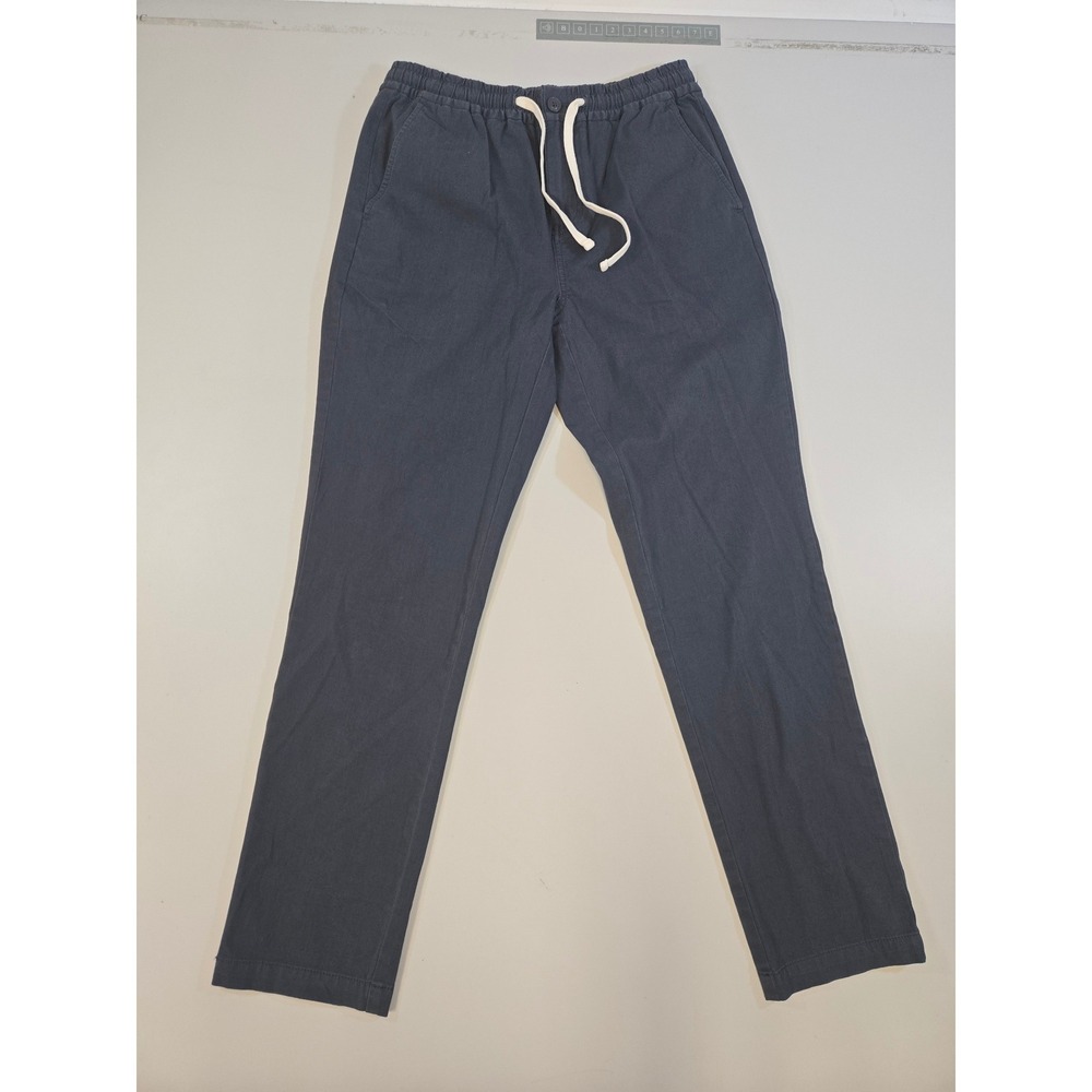 J.Crew Cordura Re-Imagined Drawstring Pants Mens Small Navy Blue AV223 NEW